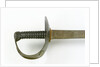 Hilt of cutlass by unknown