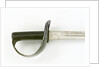 Hilt of cutlass by unknown