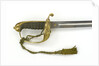 Hilt of solid half-basket hilted sword by Firmin & Sons