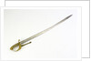 Solid half-basket hilted sword by Unknown