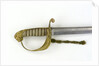 Solid half-basket hilt of sword by unknown