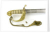 Solid half-basket hilt of sword by unknown