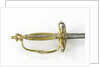 Small-sword which belonged to Alderman Joshua Jonathan Smith (active 1810-1844) by Thomas Langford