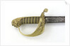 Solid half-basket hilted sword by Prosser