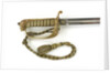 Solid half-basket hilted sword by Gieves