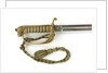 Solid half-basket hilted sword by Gieves
