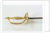 Small-sword which belonged to Admiral of the Fleet Sir George Cockburn by Richard Clarke & Son