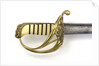 Open half-basket hilted sword by Lambert & Maclaurin