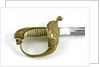 German solid half-basket hilted sword by unknown