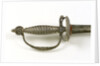 Small-sword, attributed to Rear-Admiral Richard Kempenfelt (1718-82) by unknown