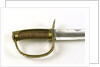Hilt of French moving bar hilted sword by Manufacture Royale