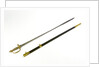Oval side ring hilted sword by unknown