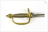 Oval side ring hilted sword by unknown