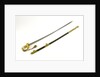 German solid half-basket hilted sword by K.L.H. Berser Collani & Co.