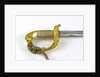 German solid half-basket hilted sword by K.L.H. Berser Collani & Co.