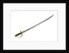 Slotted hilted hanger by unknown