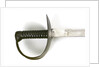 Hilt of cutlass by unknown