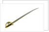 Hilt of cutlass by Ames Manufacturing Company
