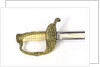 Hilt of Dutch sword by X. Bisch