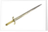 Straight bladed dirk by unknown