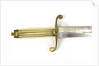Straight bladed dirk by unknown