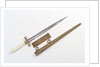 Greek ceremonial dirk by unknown