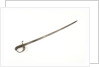 Open half-basket hilted sword by unknown