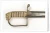 Straight stirrup hilted sword by Prosser