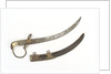 Curved bladed dirk by W. George