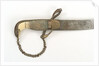 Curved bladed dirk by W. George
