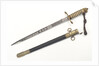 Dirk, made after 1856, which belonged to Rear-Admiral Geoffrey Frederick Burghard (active 1913-1952) by Gieves Ltd.