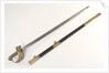 Pierced half-basket hilted sword by Batten & Adams