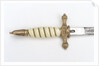 Hilt of German dirk by E. & F. Horster