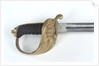 Solid half-basket hilted sword by W.E. Legge