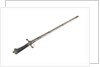 Hunting dagger by unknown