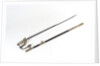 Solid half-basket hilted sword by unknown