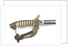 Solid half-basket hilted sword by Unknown