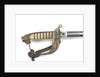 Solid half-basket hilted sword by Unknown