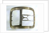 Shoe buckle by William Sumner