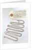 Gold double-link chain by unknown