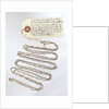 Gold double-link chain by unknown