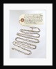 Gold double-link chain by unknown