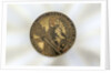 Enamelled metal disc decorated with a depiction of Admiral Edward Vernon by Unknown
