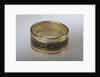 Mourning ring by H.W.
