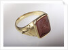 Gold ring by unknown