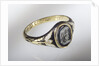 Gold ring by A.T.