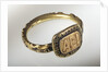 Mourning ring by unknown