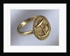 Gold ring by Unknown