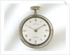 Watch in silver pair case by Thomas Leyden