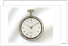 Watch in silver pair case by Thomas Leyden
